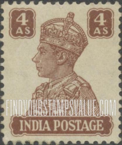 FindYourStampsValue: Empire: King George VI - साम्राज्य: राजा जॉर्ज षष्ठम्
