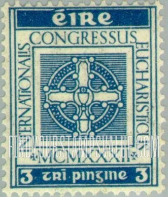 FindYourStampsValue: Cross of Cong and Chalice