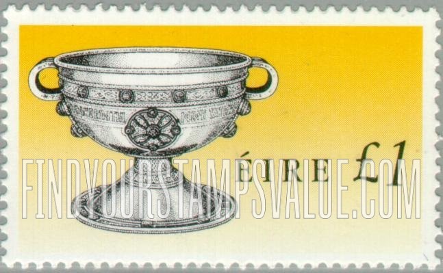 FindYourStampsValue: Art treasures of Ireland: Ardagh Chalice