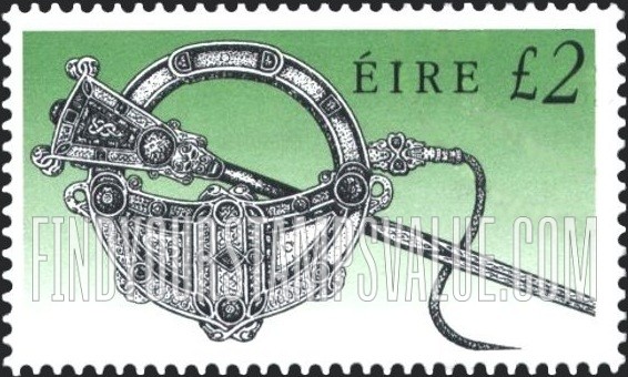 FindYourStampsValue: Art treasures of Ireland: Tara Brooch