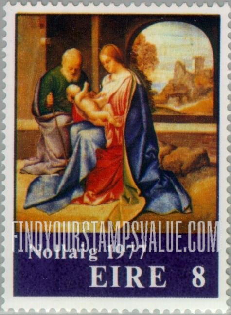 FindYourStampsValue: Holy Family, by Giorgione