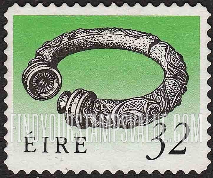 FindYourStampsValue: Art treasures of Ireland: Broighter Collar