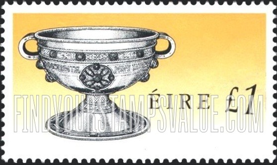 FindYourStampsValue: Art treasures of Ireland: Ardagh Chalice