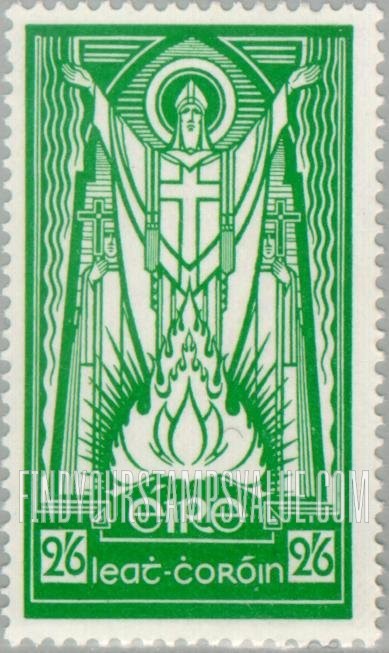 FindYourStampsValue: Saint Patrick and Paschal Fire