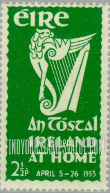 FindYourStampsValue: Irish Harp