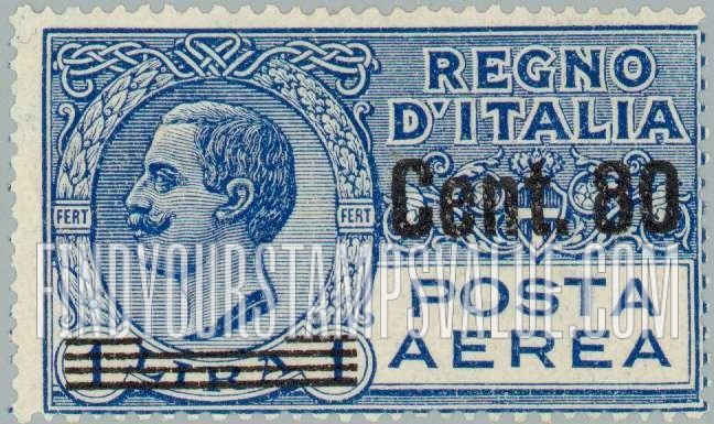 FindYourStampsValue: AIR POST - King Victor Emmanuel III