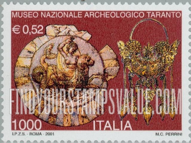 FindYourStampsValue: National Archaeological Museum Taranto