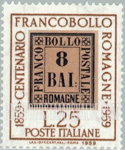 FindYourStampsValue: Stamp of Romagna