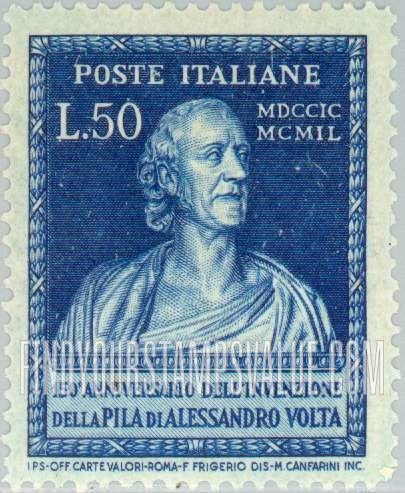 FindYourStampsValue: Alessandro Volta