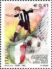FindYourStampsValue: Juventus, 2002-03 Italian Soccer Champions
