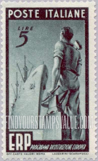 FindYourStampsValue: Workman and Ship