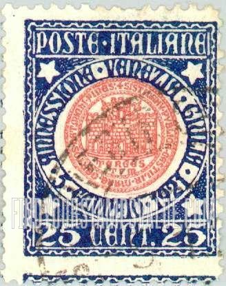 FindYourStampsValue: Old Seal of Republic of Trieste