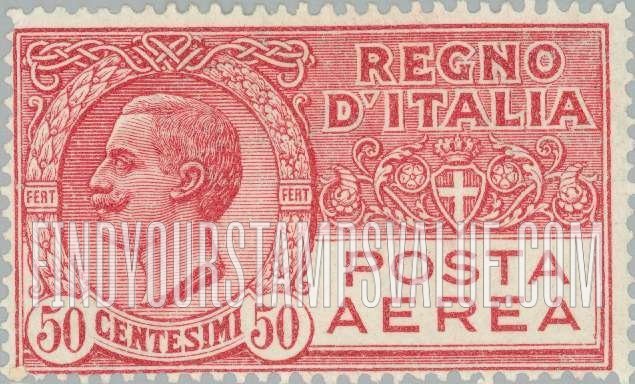 FindYourStampsValue: AIR POST - King Victor Emmanuel III