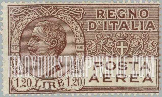 FindYourStampsValue: AIR POST - King Victor Emmanuel III