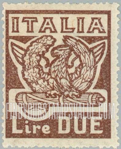 FindYourStampsValue: Wreath of Victory, Eagle and Fasces