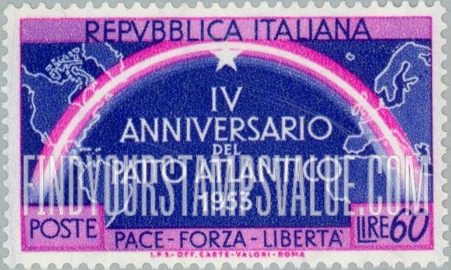 FindYourStampsValue: Continents Joined by Rainbow