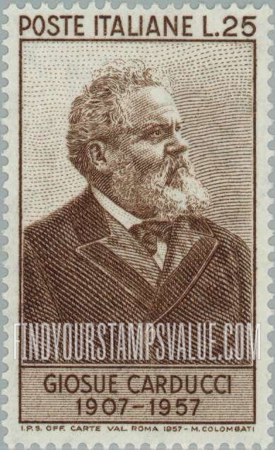 FindYourStampsValue: Giosue Carducci
