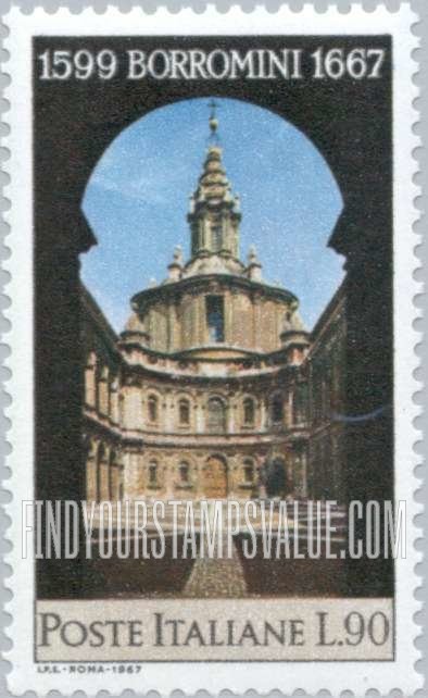 FindYourStampsValue: St. Ivo Church, Rome