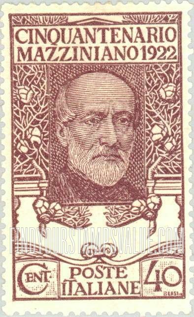 FindYourStampsValue: Giuseppe Mazzini