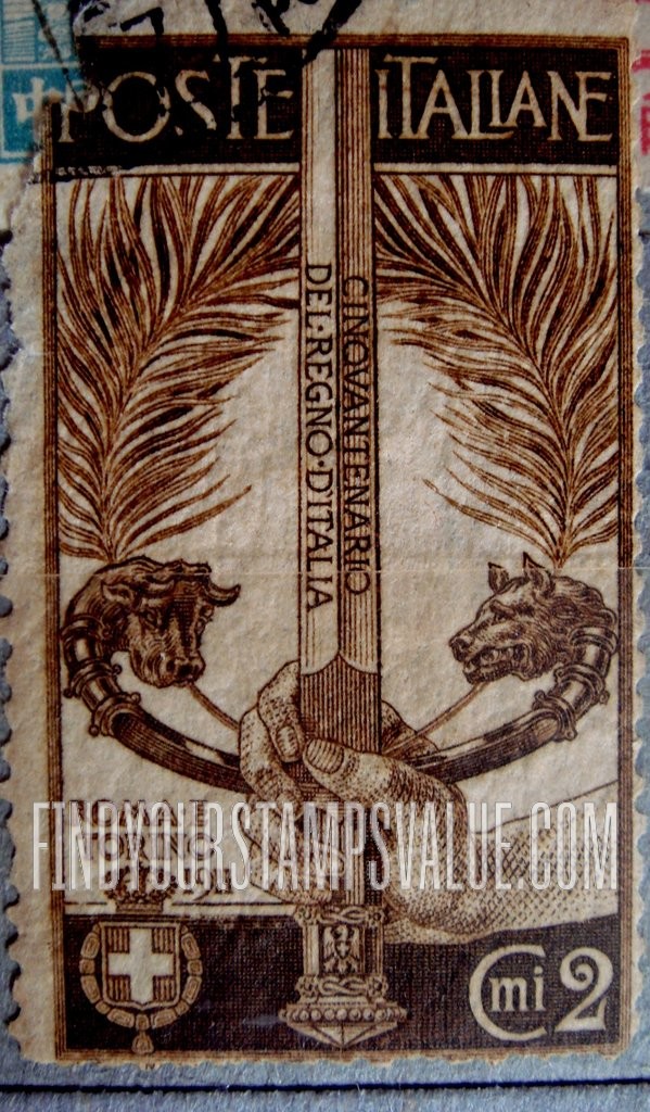 FindYourStampsValue: Symbols of Rome and Turin