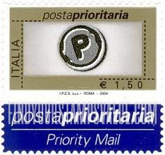 FindYourStampsValue: Priority Mail Type of 2001 With Euro Denominations Only