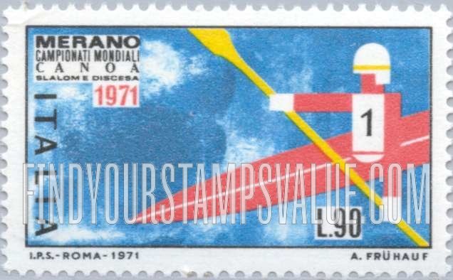 FindYourStampsValue: Kayak in free descent