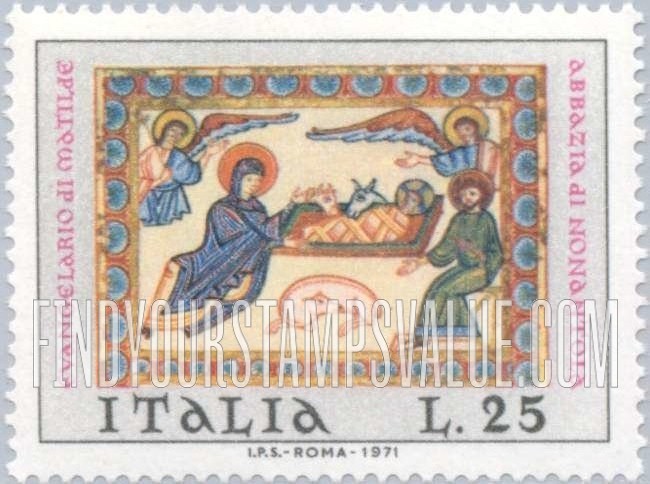 FindYourStampsValue: Christmas: Nativity