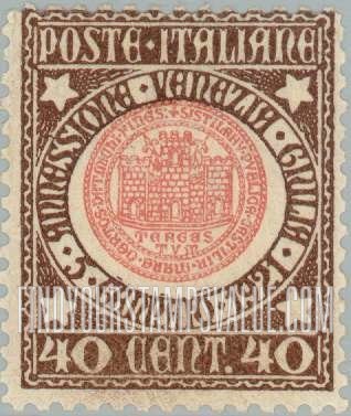 FindYourStampsValue: Old Seal of Republic of Trieste
