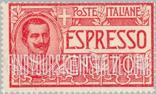 FindYourStampsValue: SPECIAL DELIVERY - King Victor Emmanuel III