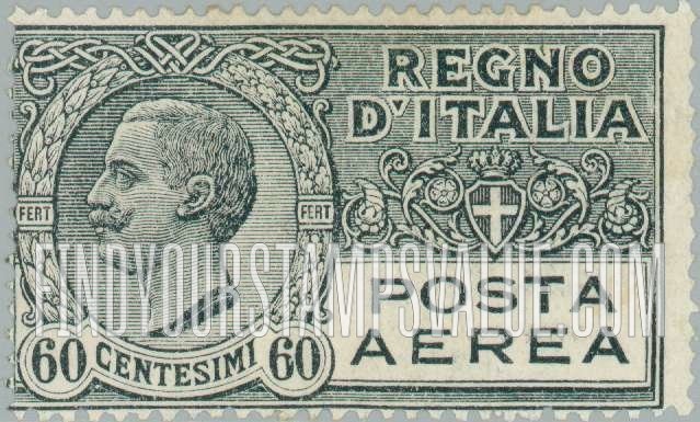 FindYourStampsValue: AIR POST - King Victor Emmanuel III
