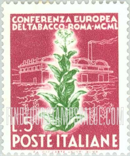 FindYourStampsValue: Tobacco Plant
