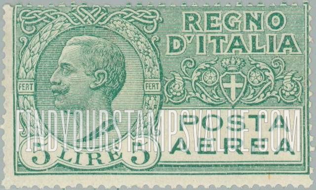 FindYourStampsValue: AIR POST - King Victor Emmanuel III
