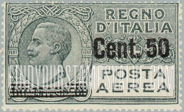 FindYourStampsValue: AIR POST - King Victor Emmanuel III