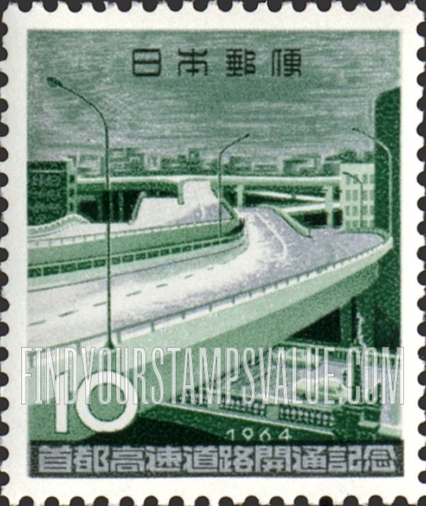 FindYourStampsValue: Tokyo Expressway Crossing Nihonbashi - 首都高速道路