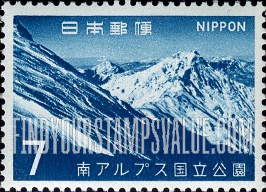 FindYourStampsValue: Kita and Kai-Koma Mountains - 北岳と駒ケ岳