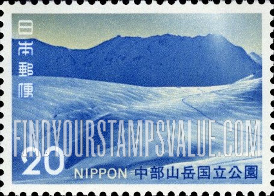 FindYourStampsValue: Mt. Tate - 立山