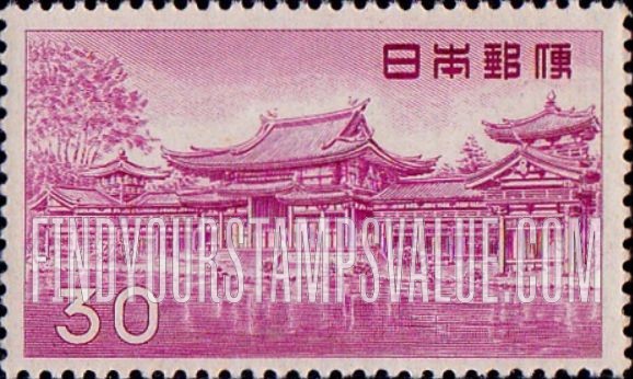 FindYourStampsValue: Phoenix Hall, Byodoin Temple - 平等院鳳凰堂