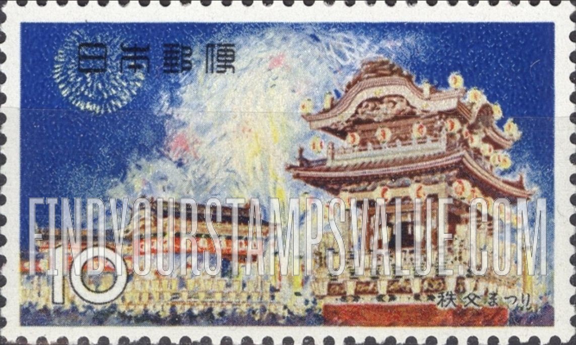 FindYourStampsValue: Chichibu Festival Scene - 秩父まつり