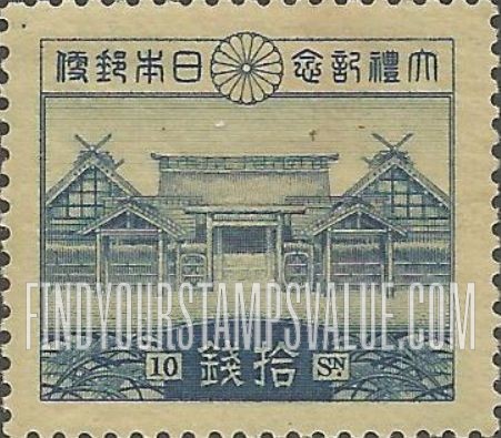 FindYourStampsValue: Enthronement Hall, Kyoto - 京都での即位の会場