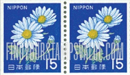 FindYourStampsValue: Chrysanthemums - きく