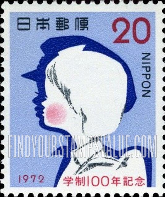 FindYourStampsValue: School Children - 学童