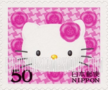 FindYourStampsValue: Greetings 2004: Hello Kitty - 04年グリーティング：ハローキティ