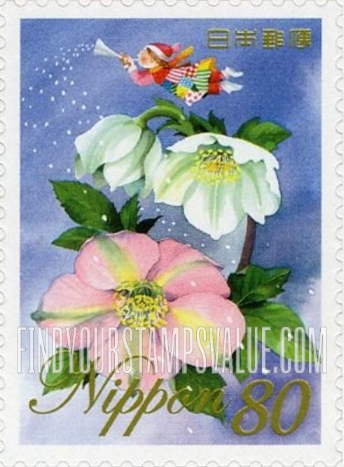 FindYourStampsValue: Fairy and Christmas Rose - 妖精とクリスマスローズ