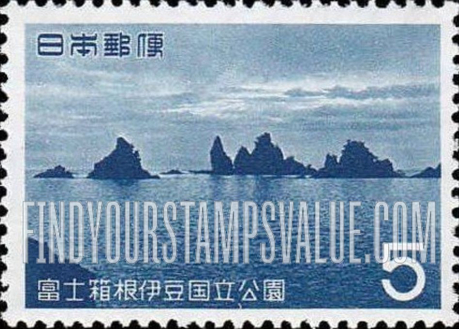 FindYourStampsValue: Minokake-Iwa at Irozaki - 石廊崎