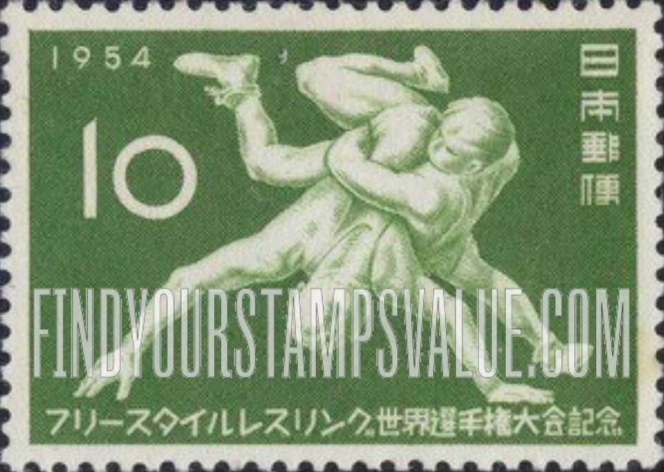 FindYourStampsValue: Wrestlers - レスリング選手権