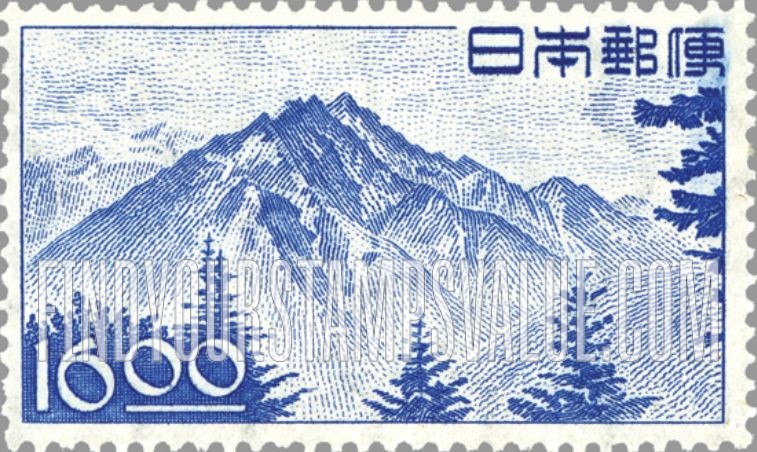 FindYourStampsValue: Mount Hodaka - 穂高岳