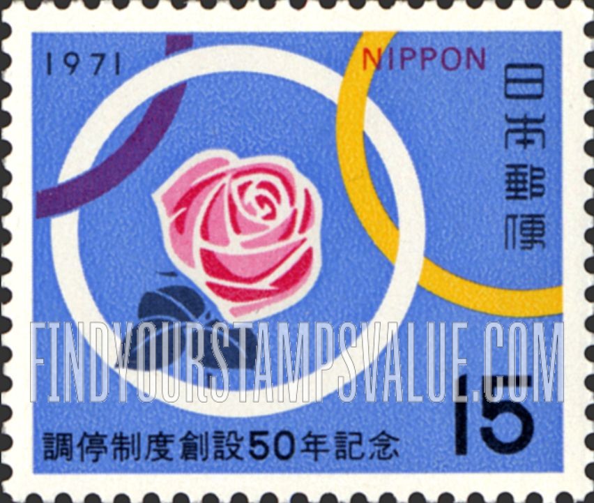 FindYourStampsValue: Rose and Rings - バラとリング
