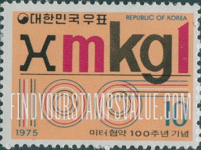 FindYourStampsValue: Metric System Symbols - 미터법 기호
