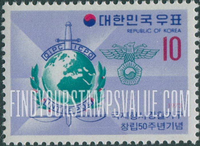 FindYourStampsValue: INTERPOL Emblem - 인터폴 마크