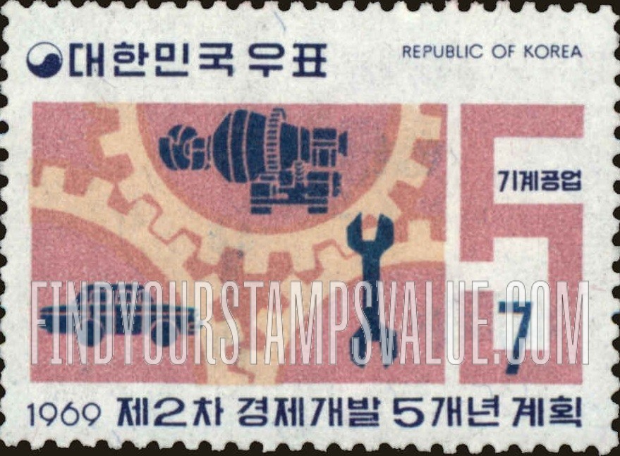 FindYourStampsValue: Machine Industry - 기계공업